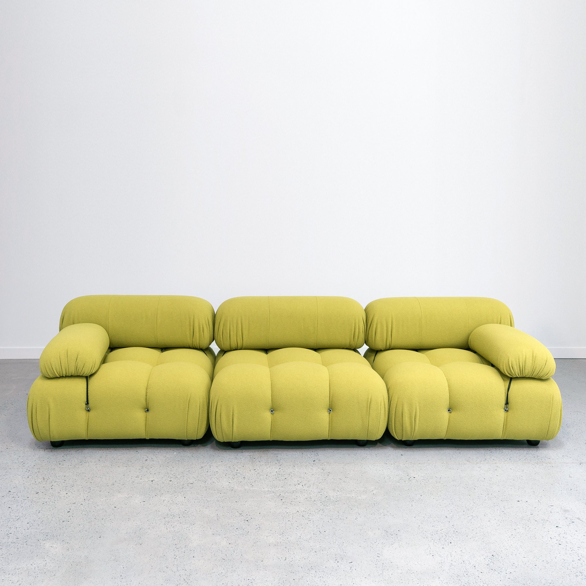 The Camo Replica in Lime Boucle