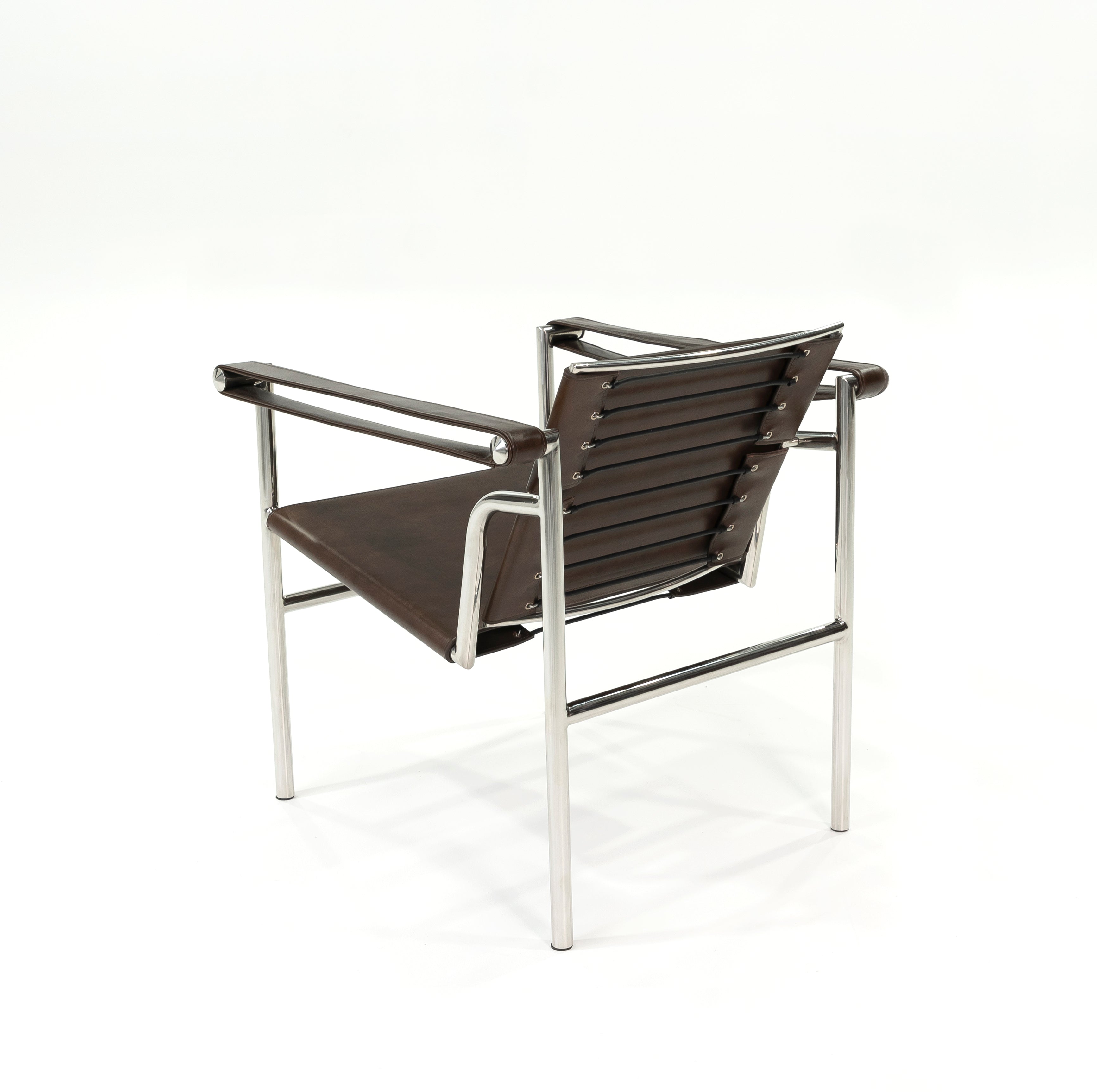 Le Minimal Chair in Dark Brown Vintage Leather
