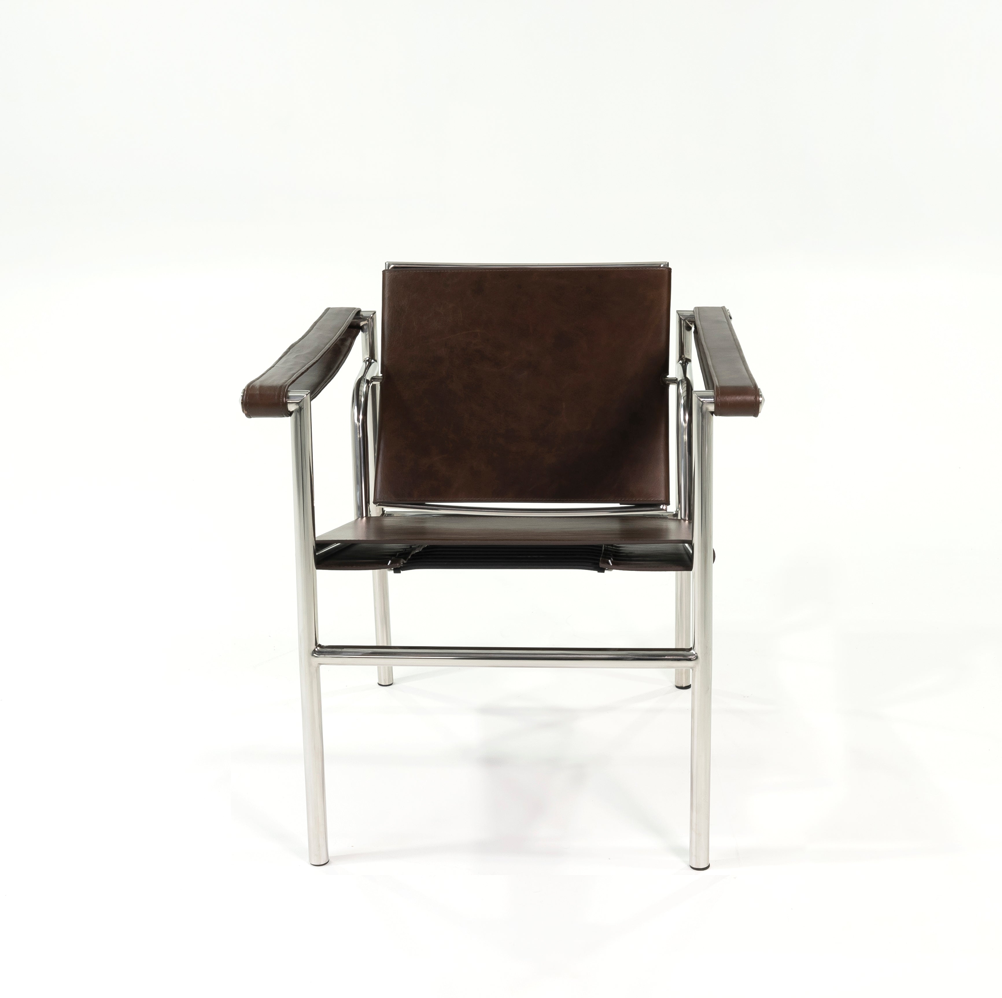 Le Minimal Chair in Dark Brown Vintage Leather