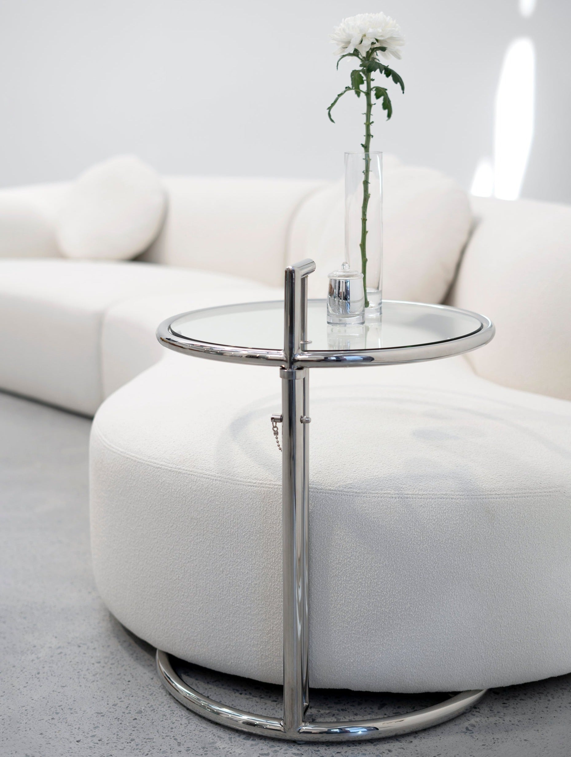 Chrome Side Table