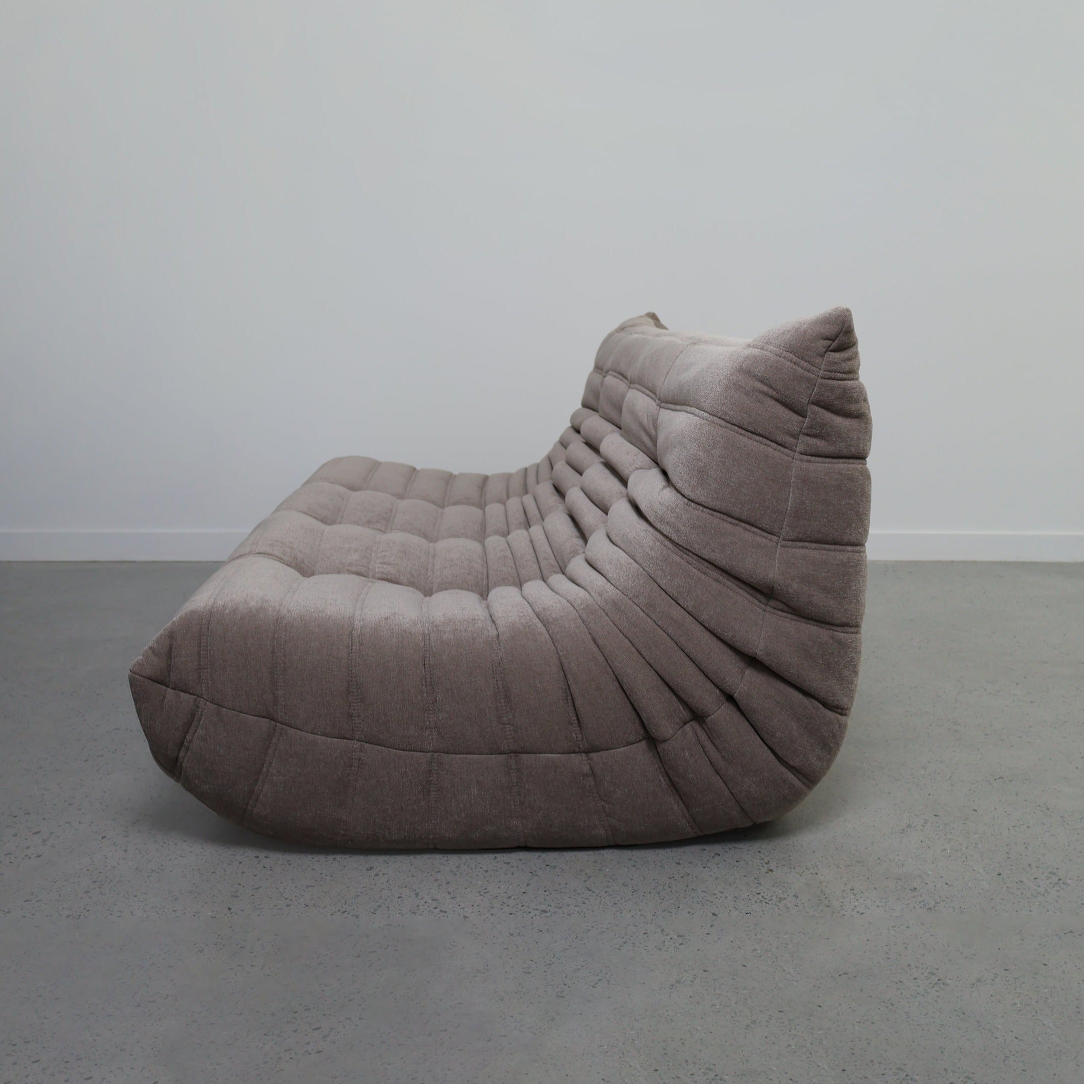 Cocoon Sofa in Light Taupe Chenille2