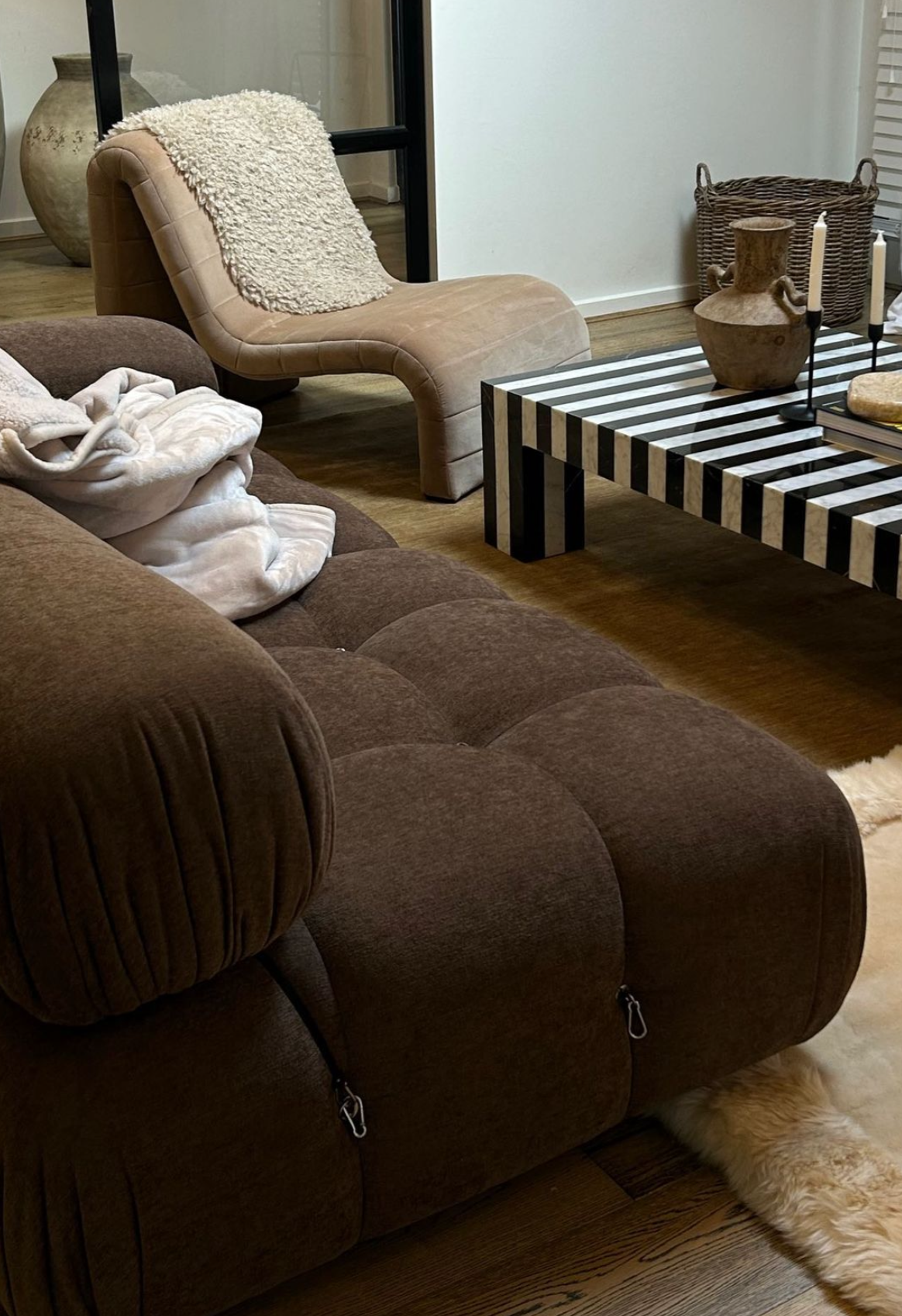 The Camo Replica in Brown Chenille2