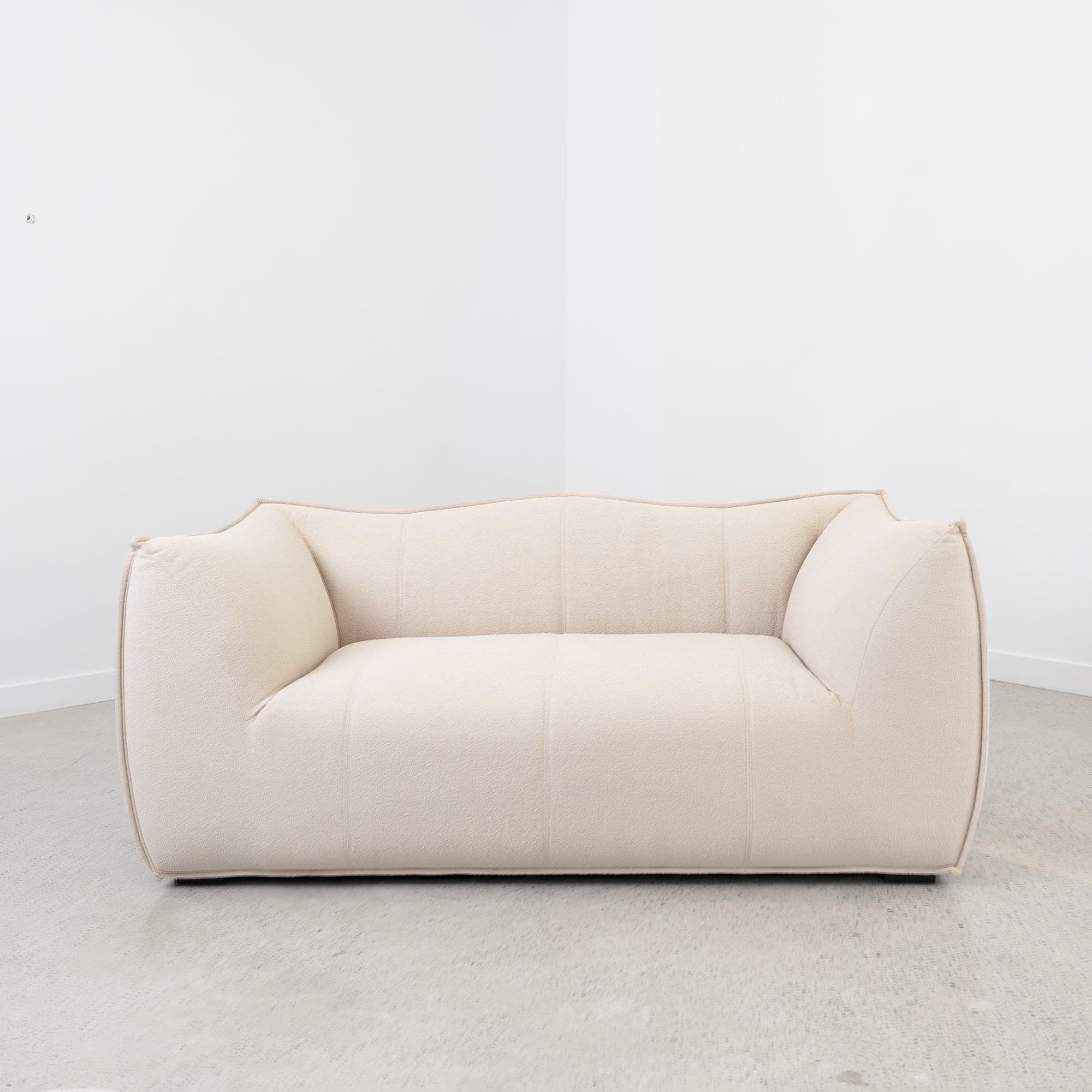 Zeppelin Sofa Replica in Sand Boucle