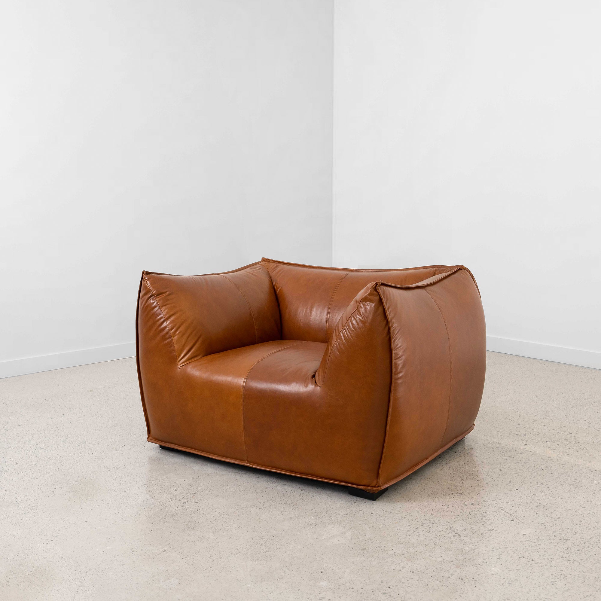 Le Bambo Replica - One seater in Chestnut Vintage Leather CULTKA