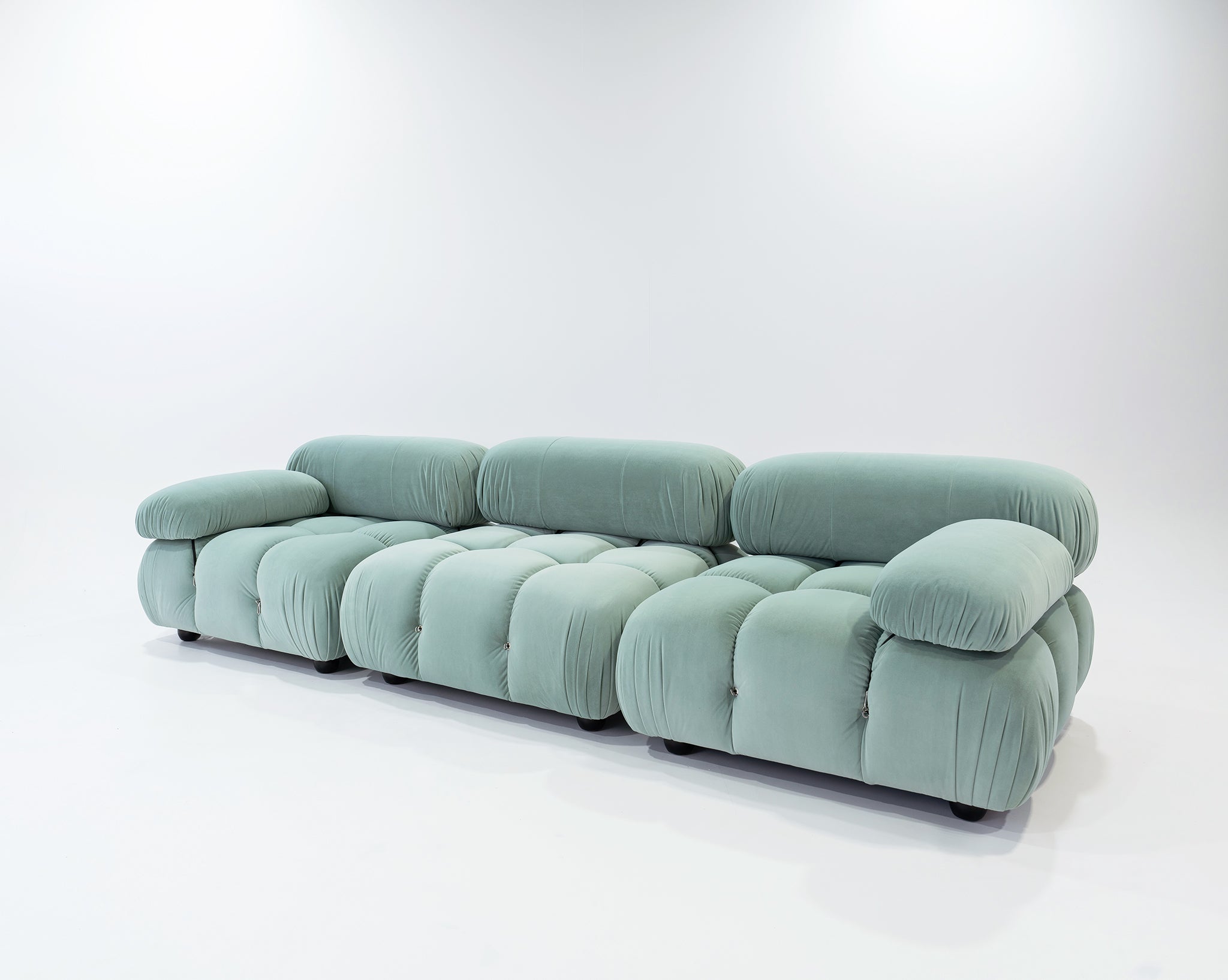 The Camaleon in sage velvet