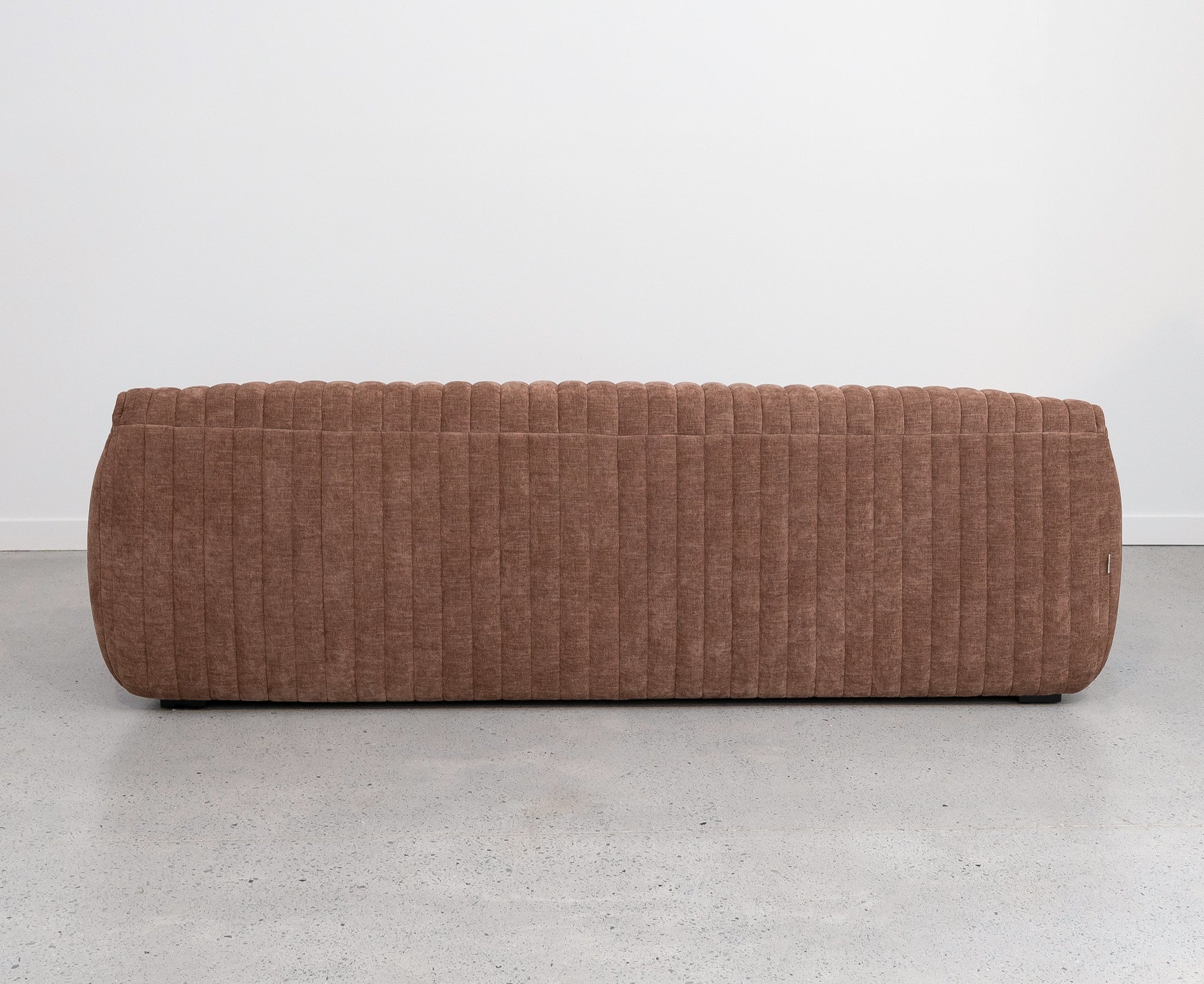 The Seena Sofa Replica in Brown Chenille