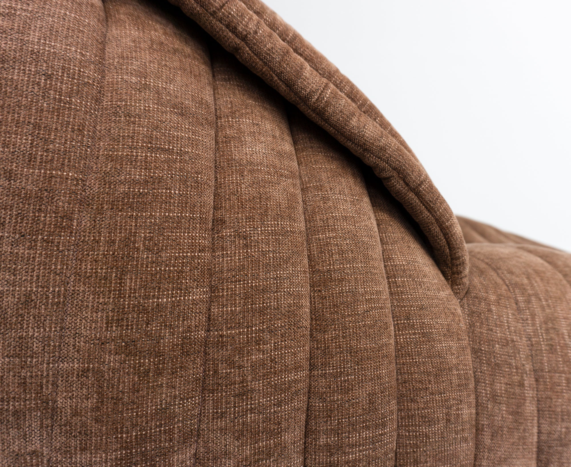 The Seena Sofa Replica in Brown Chenille